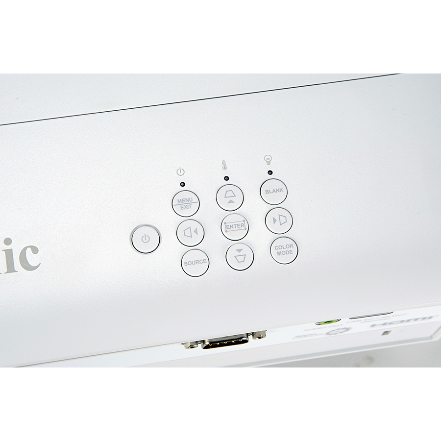 Viewsonic PX701-4K - Bandeau de commandes