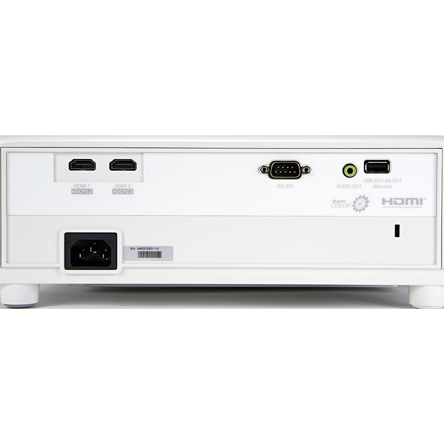 Viewsonic PX701-4K - Connectique