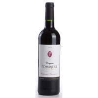 IGP Pays-d’Oc Domaine de Pommière, cabernet sauvignon 2015, Les vins du littoral