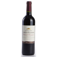 IGP Pays-d’Oc Domaine des Crès Ricards, cabernet sauvignon 2014