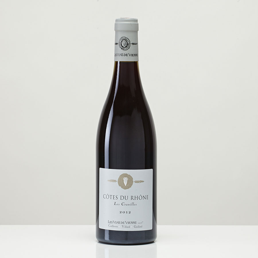 Côtes-du-rhône Les Cranilles 2012, Les vins de Vienne, Cuilleron-Villard-Gaillard  - 