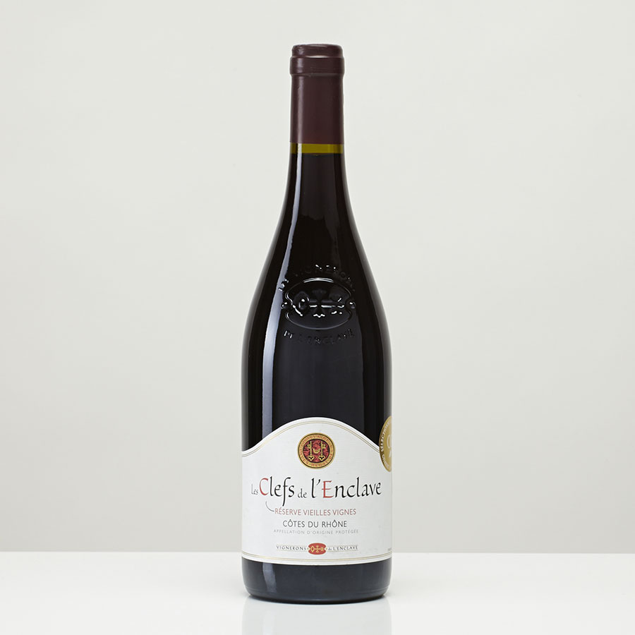 Côtes-du-rhône Réserve Vieilles Vignes 2014, Les clefs de L’Enclave, vignerons de l’Enclave  - 
